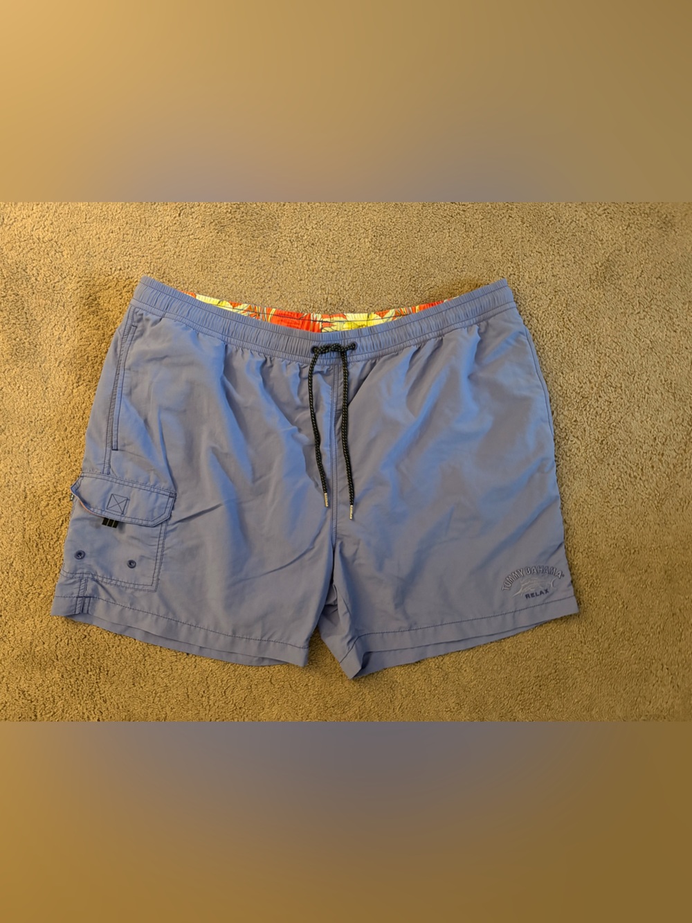 Tommy Bahama Light Blue Hybrid Swim Shorts